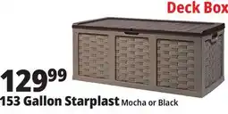 Ocean State Job Lot Extra Large Rattan Style Storage Box Black 153 Gal offer