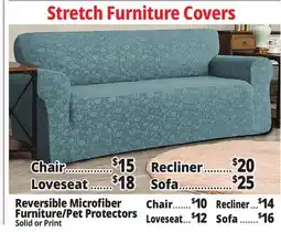 Ocean State Job Lot Stretch Furniture Covers offer