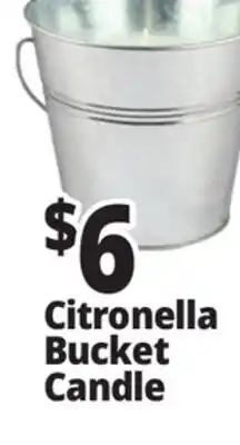 Ocean State Job Lot Citronella Bucket Candle offer