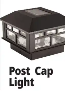 Ocean State Job Lot Solar LED Post Cap Light 5.25 offer