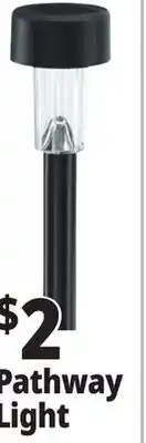 Ocean State Job Lot Solar Pathway Light Black offer