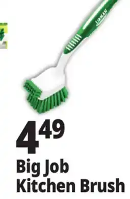Ocean State Job Lot Libman Big Job Kitchen Brush offer