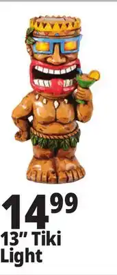 Ocean State Job Lot Solar Tiki Light 13 offer