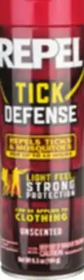 Ocean State Job Lot Repel Tick Defense Aerosol Spray 6.5 oz offer