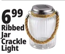 Ocean State Job Lot Solar Glass Jar LED Light 6 offer