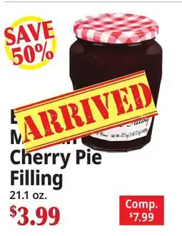 Ocean State Job Lot Boone Maman Cherry Pie Filling offer