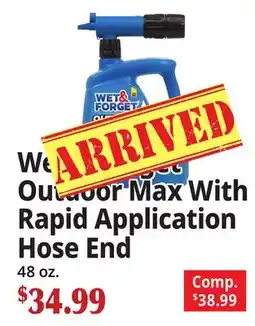 Ocean State Job Lot Outdoor Max with Rapid Application Hose End offer