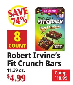 Ocean State Job Lot Robert Irvine's Fit Crunch Bars offer