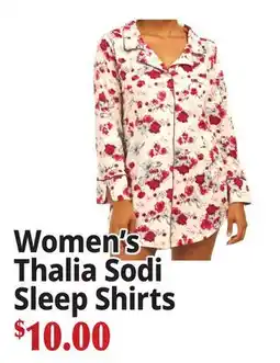 Ocean State Job Lot Women's Thalia Sodi Sleep Shirts offer