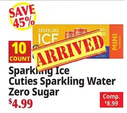 Ocean State Job Lot Sparkling Ice Cuties Sparkling Water Zero Sugar offer