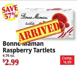 Ocean State Job Lot Bonne Maman Raspberry Tartlets offer