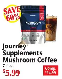 Ocean State Job Lot Journey Supplements Mushroom Coffee offer