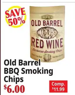 Ocean State Job Lot Old Barrel BBQ Smoking Chips offer