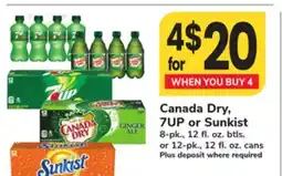 ACME Canada Dry, 7UP or Sunkist offer