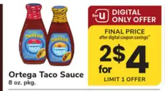ACME Ortega Taco Sauce offer