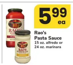 ACME Rao's Pasta Sauce offer