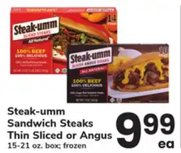ACME Steak-umm Sandwich Steaks Thin Sliced or Angus offer