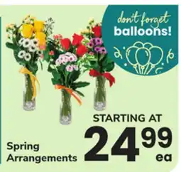 ACME Spring Arrangements offer