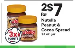 ACME Nutella Peanut & Cocoa Spread offer