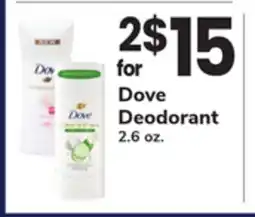 ACME Dove Deodorant offer