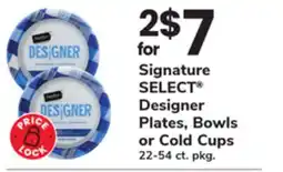 ACME Signature SELECT Designer Plates, Bowls or Cold Cups offer