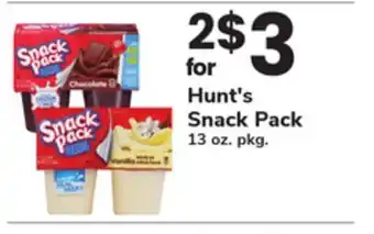 ACME Hunt's Snack Pack offer