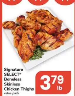 ACME Signature SELECT Boneless Skinless Chicken Thighs offer