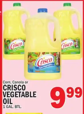 C Town CRISCO VEGETABLE OIL offer