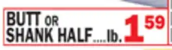 C Town BUTT OR SHANK HALF offer