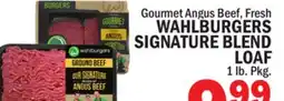 C Town WAHLBURGERS SIGNATURE BLEND LOAF offer