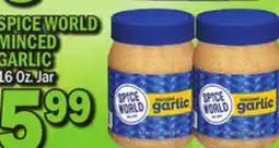 C Town SPICE WORLD MINCED MINCED GARLIC offer