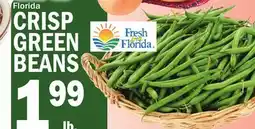 C Town CRISP GREEN BEANS offer