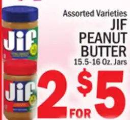 C Town JIF PEANUT BUTTER offer