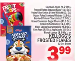 C Town KELLOGG'S FROSTED FLAKES offer