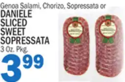 C Town DANIELE SLICED SWEET SOPRESSATA offer