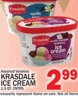 C Town KRASDALE ICE CREAM offer