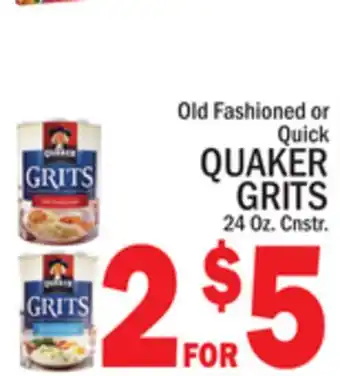 C Town QUAKER GRITS offer