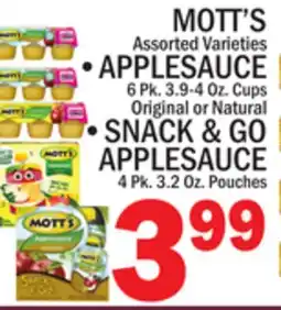C Town MOTT'S offer