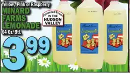C Town MINARD FARMS LEMONADE offer
