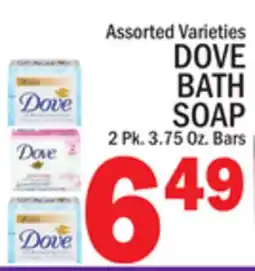 C Town DOVE BATH SOAP offer
