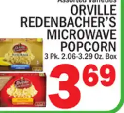 C Town ORVILLE REDENBACHER'S MICROWAVE POPCORN offer