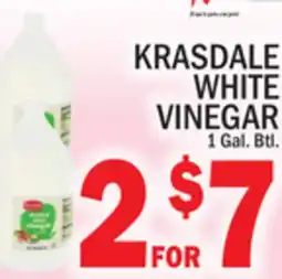 C Town KRASDALE WHITE VINEGAR offer