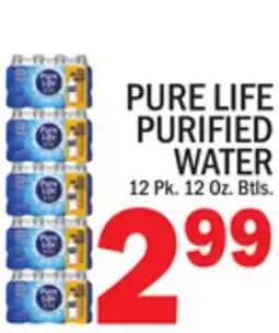 C Town PURE LIFE PURIFIED WATER offer
