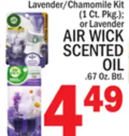 C Town AIR WICK SCENTED OIL. 67 Oz. Btl offer