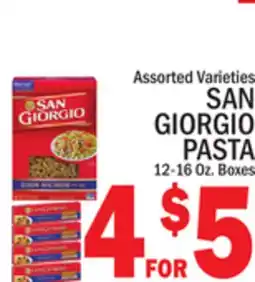 C Town SAN GIORGIO PASTA 12-16 Oz. Boxes offer