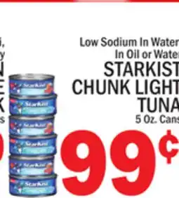 C Town STARKIST CHUNK LIGHT TUNA offer