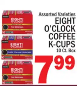C Town EIGHT O'CLOCK COFFEE K-CUPS offer