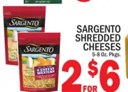 C Town SARGENTO SHREDDED CHEESES offer