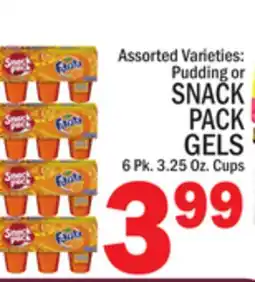 C Town SNACK PACK GELS offer