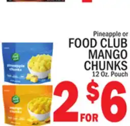 C Town FOOD CLUB MANGO CHUNKS offer